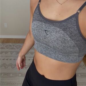 Gymshark Charcoal Sports Bra